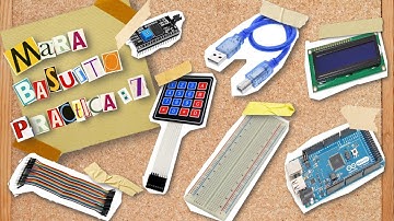 Práctica 7// Teclado matricial 4x4 con LCD más I2C