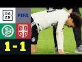Horror-Foul an Leroy Sane überschattet DFB-Remis: Deutschland - Serbien 1:1 | Testspiele | DAZN