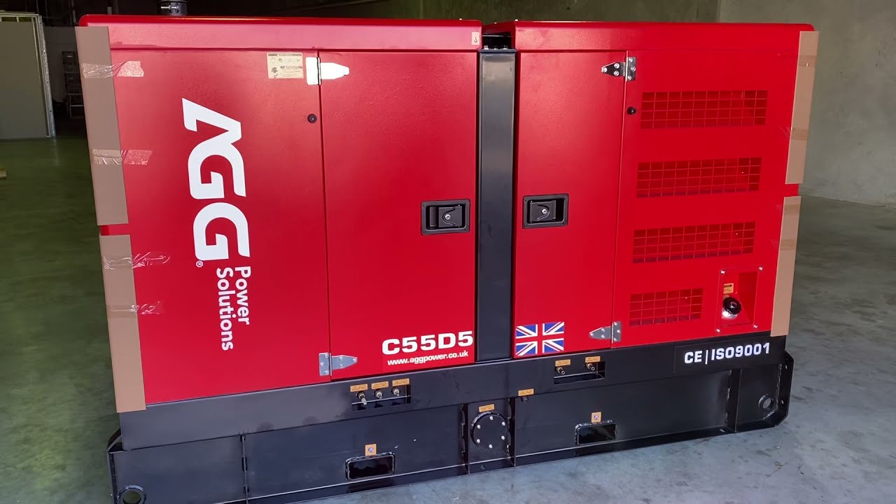AGG 55KVA Diesel Generator with Cummins 4BTA3.9-G2 Engine, Stamford ...