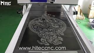 HITEC Best Big size Large Format Fiber Laser Marking Machine Laser Engraver for Metal Stainless Stee