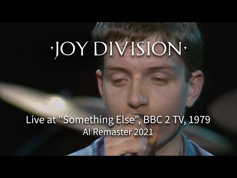 Joy Division - Transmission, Interview, She's Lost Control - "Something Else" BBC, 1979. AI Remaster