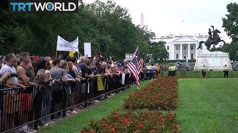 Charlottesville Anniversary: Washington - Far-right, antifa rallies converge