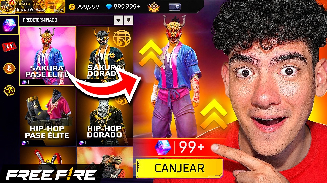 CANJEE TODOS LOS NUEVOS CUBOS MÁGICOS DE FREE FIRE !! - TheDonato