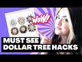 MUST SEE DOLLAR TREE DIY HACKS USING MIRRORS &amp; FRAMES THAT ACTUALLY LOOK HIGH END /THAT YOU CAN USE!