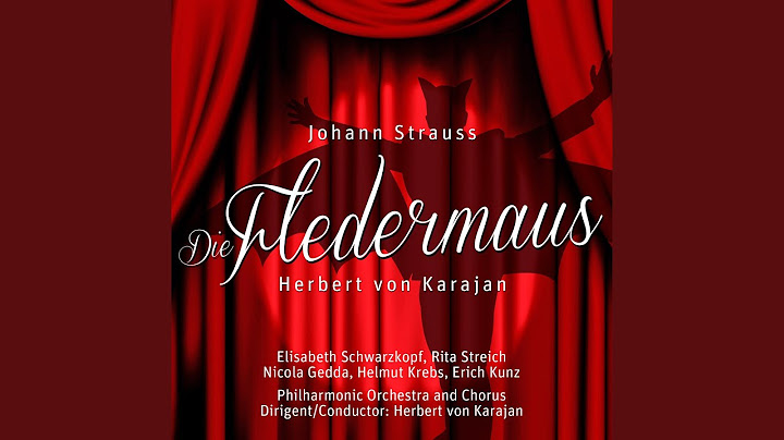 Beruh'ge Endlich Diese Wut (Die Fledermaus)