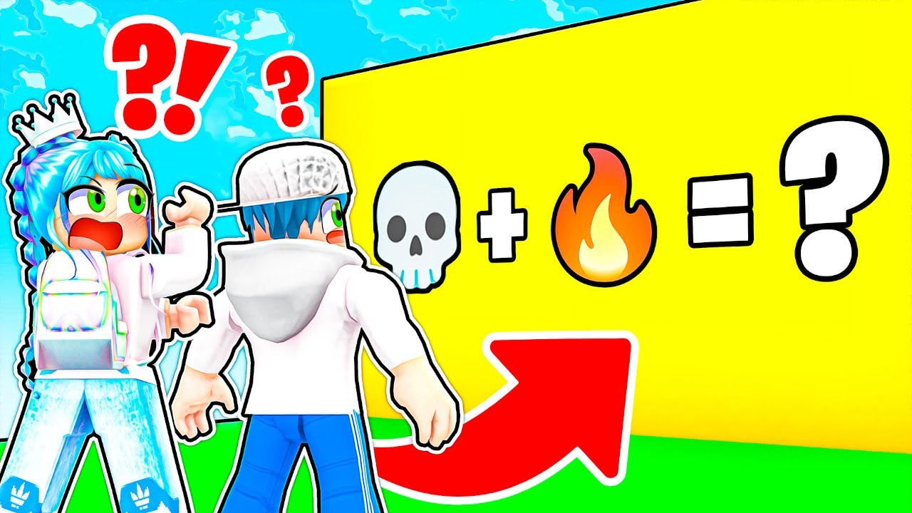 ROBLOX GUESS THE EMOJI!