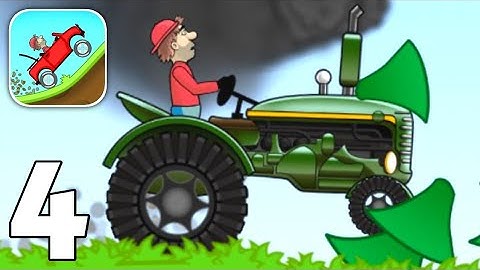 Hill Climb Racing #4 (Tractor) - Gameplay Walkthrough (iOS/Android)