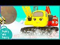 Diggly and Dazey Slide Down The Snow  | Kids Road Trip! | Kids Songs and Stories