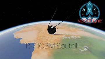 Sputnik Launch With Soviet R-7 ICBM- SR2