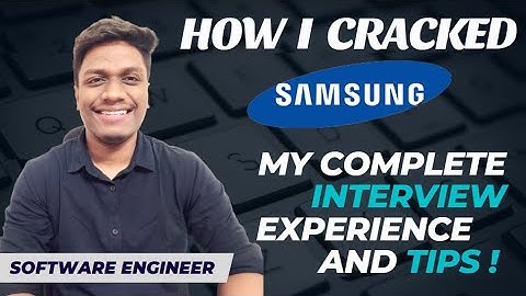 My Samsung R&D Bangalore Interview Experience | Useful Resources and Tips to Crack the Interview