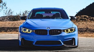 Installed Yellow DRL On My 2015 BMW F80 M3!