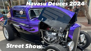 2024 HAVASU DEUCES CAR SHOW - THE THURSDAY STREET SHOW