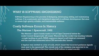 Introduction To Software Engineering: Definition, Applications, and Impactful Case Studies