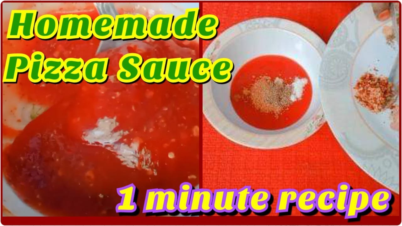 Pizza Sauce Recipe Spicy Pizza Sauce Recipe Home Made Pizza Sauce