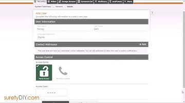 How to Add Alarm Panel Users Through Alarm.com