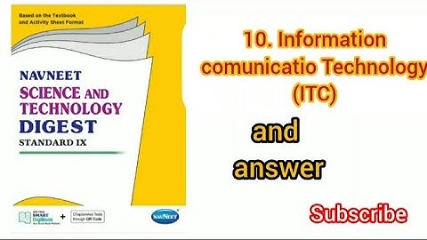 10 information communication technology class 9 exercise । 9th science chapter 10 question answer