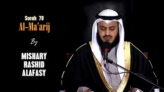 Surah 70 Al Ma’arij ARABIC Recitation || By Mishary Rashid Al Afasy ||