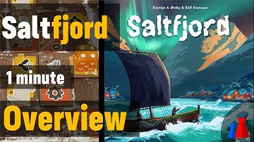 Saltfjord -1 minute Overview - Peaky Boardgamer