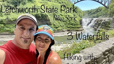Letchworth State Park - Gorge Trail Waterfall Hike...