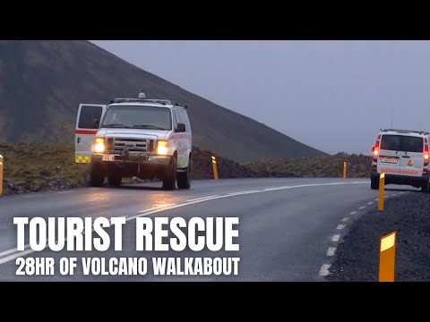 Icelandic Volcano Tourist Rescue after 28hr of Intensive Search