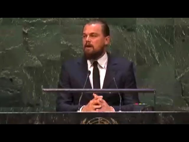 Leonardo DiCaprio's 2014 UN Climate Summit Speech