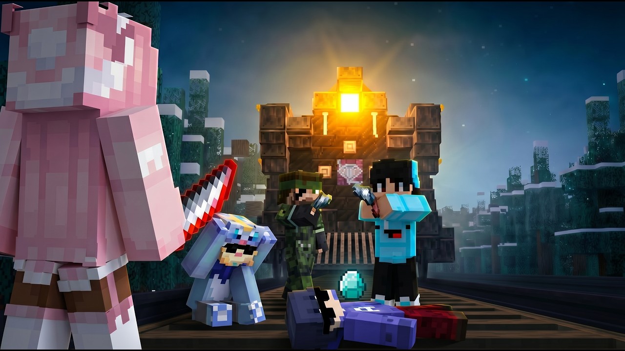 10 Youtuber vs 1 Assasino...