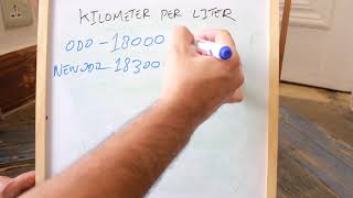 Calculating your cars Actual Average and Liters Per 100 KM in URDU