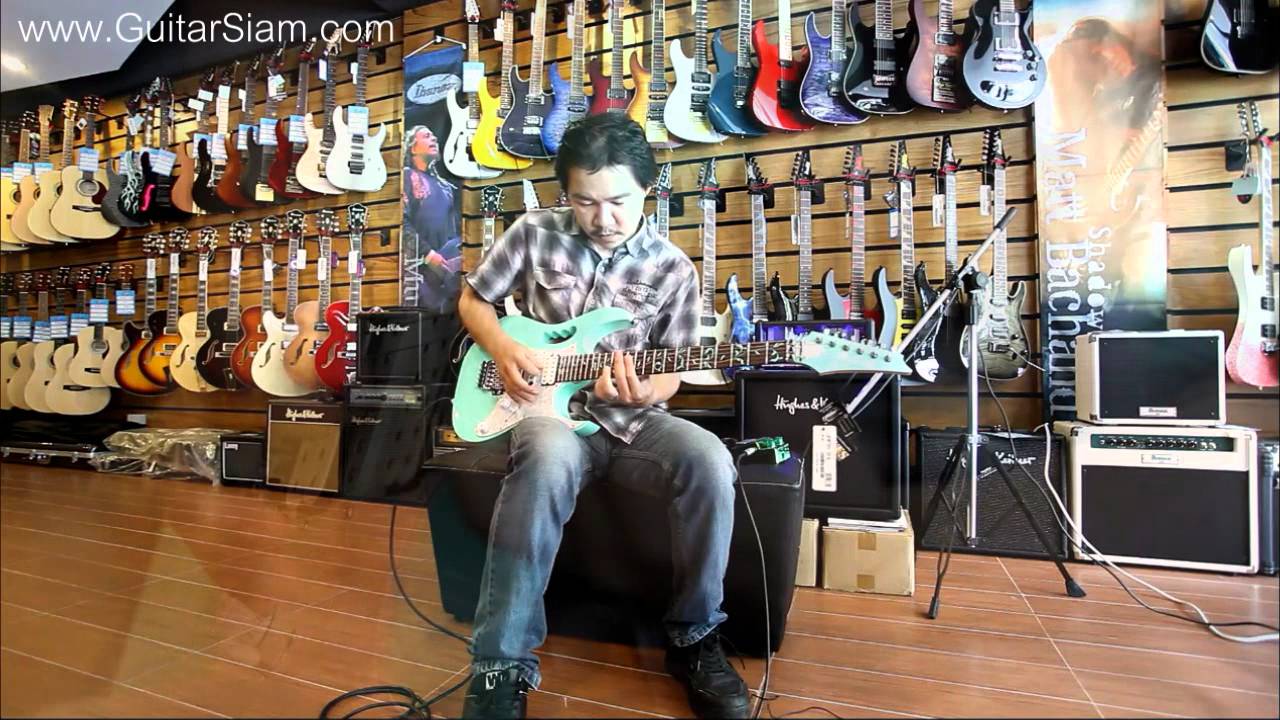 Ibanez Steve Vai JEM70V@GuitarSiam.com - YouTube