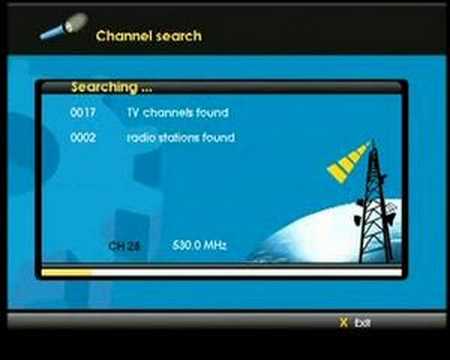 Sagem DTR-67250T first install