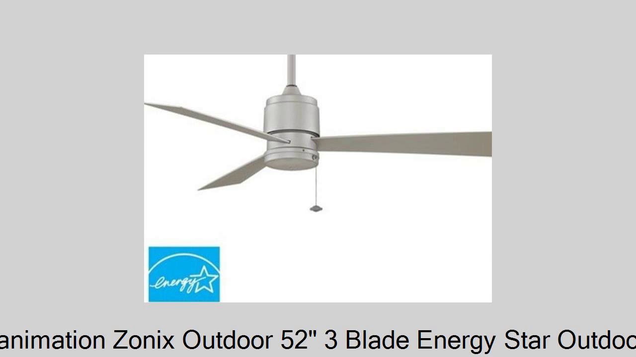 Where Can You Buy Fanimation Zonix Outdoor 52 3 Blade Energy Star