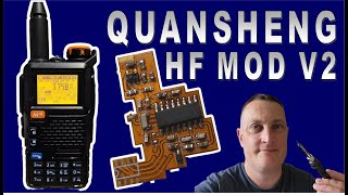 Quansheng HF Mod install with Pre Amp
