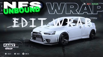 Need for Speed Unbound Gameplay - Mitsubishi Lancer Evolution X Customization | Max Build