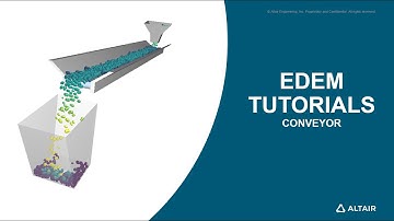 EDEM Material Modelling: Conveyor