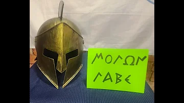 Cosa vuol dire Molon Labe?
