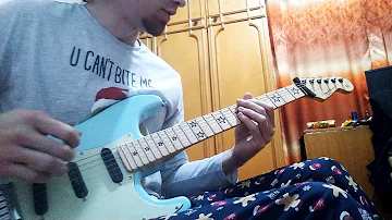 Bon Jovi - 99 In The Shade (guitar solo tutorial/lesson)