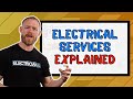 How does an electrical service work electrical service panels explained