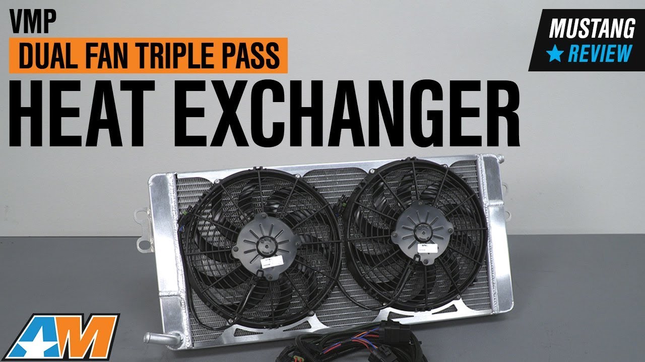performance parts bmw 2013-2014 Mustang GT500 VMP Dual Fan Triple Pass Heat Exchanger Review