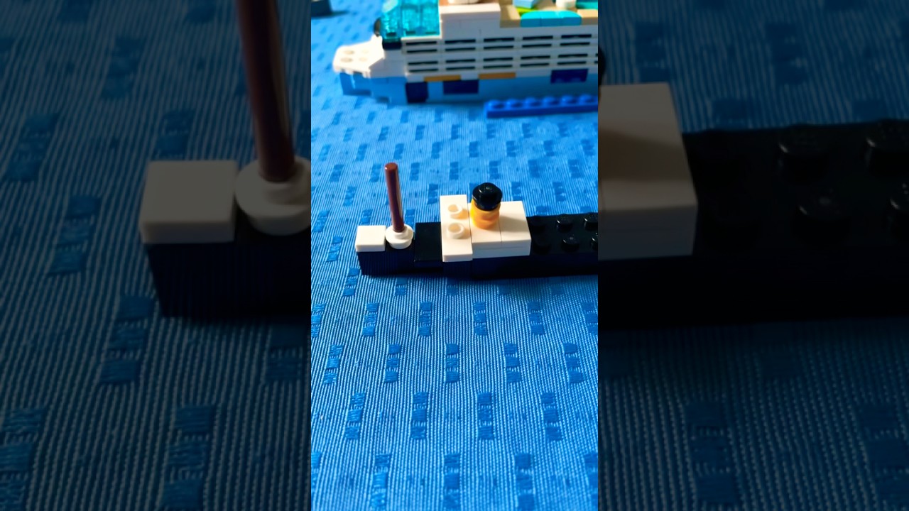 Новый океанский лайнер из Lego!