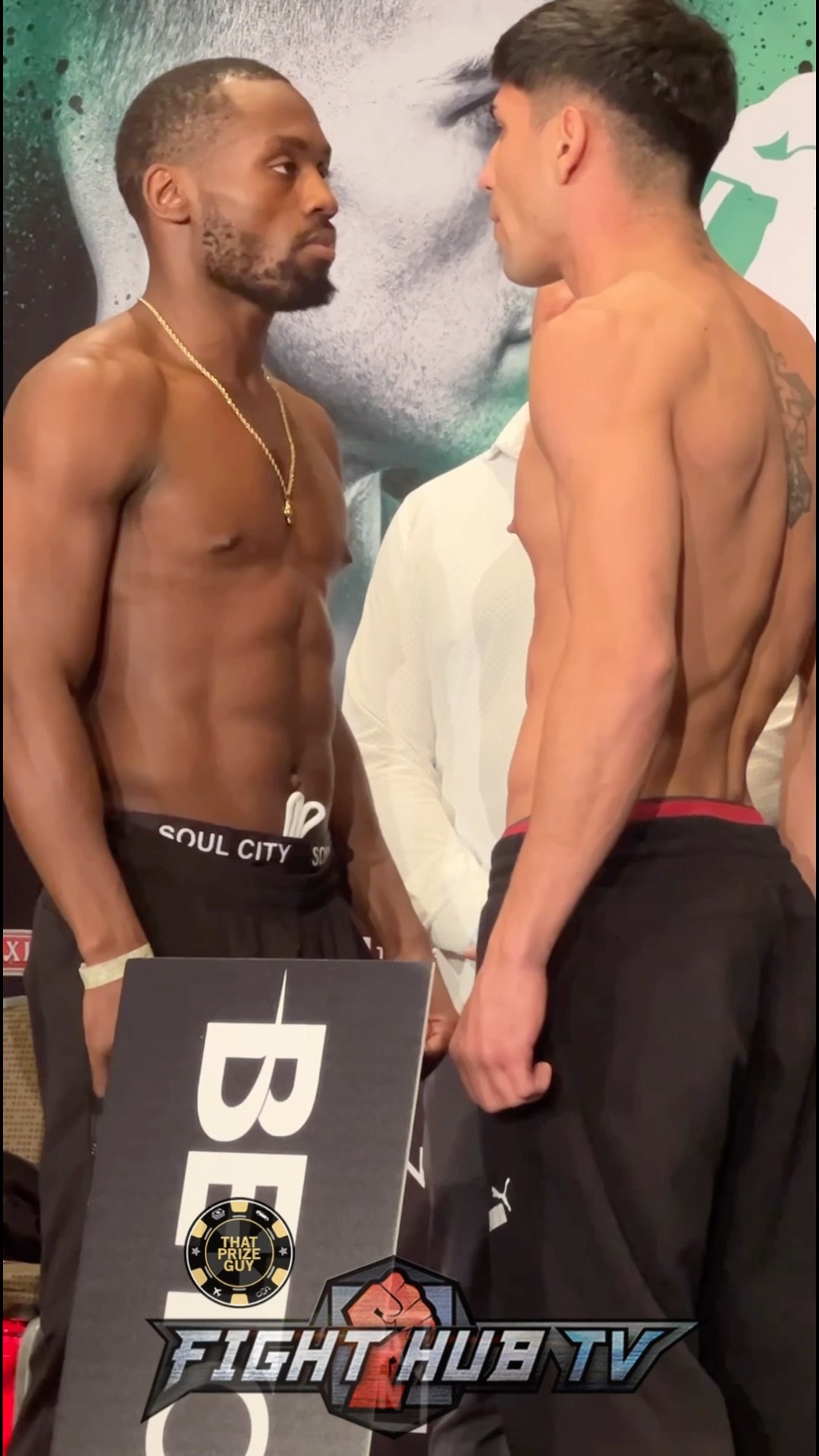 INTENSE Charles Conwell \u0026 Gerardo Vergara FACE OFF at weign-ins!