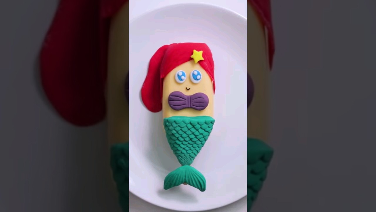 Ariel Cakesicles Decoration| Little mermaid cake pop 