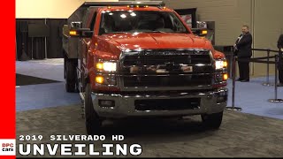 2019 Chevrolet Silverado 4500HD, 5500HD and 6500HD Unveiling