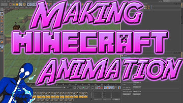 Making A Minecraft Animation - Cinema 4d Minecraft Animation