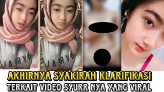 Akhirnya Syakirah Klarifikasi Terkait Videonya Yang Viral Di Twitter || Syakirah Viral Tiktok