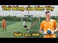 Thử Thách Bóng Đá DKP test trái bóng của thủ môn Đặng Văn Lâm ĐT Việt Nam với loạt Penalty hài hước