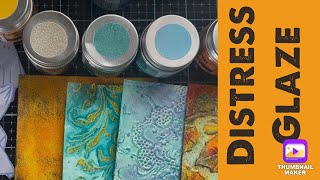 видео: Осенние цвета: глазури Tim Holtz Ranger Distress: тиснение, 3D-папки Sizzix и гранж с мелками картинка: Осенние цвета: глазури Tim Holtz Ranger Distress: тиснение, 3D-папки Sizzix и гранж с мелками