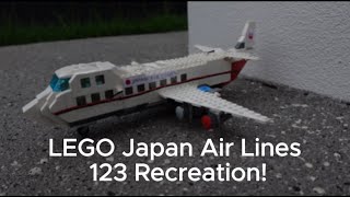 LEGO Japan Air Lines Flight 123 Recreation!