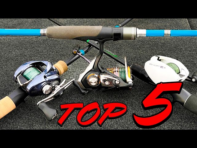 Top 5 Rods For Bass Fishing! (Beginner and Advanced Models