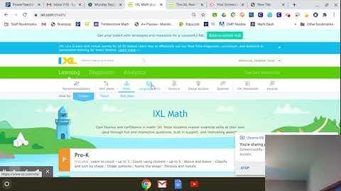 Signing in to iXL With Clever