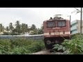 ET WAP4 THRASHES THE TRACKS LUCKNOW YESVANTPUR EXPRESS