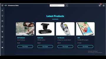 Full E-Commerce Store Development with ASP.NET Core MVC